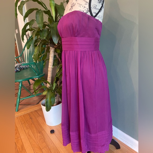 Silk crepe j crew cocktail dress - Picture 7 of 7